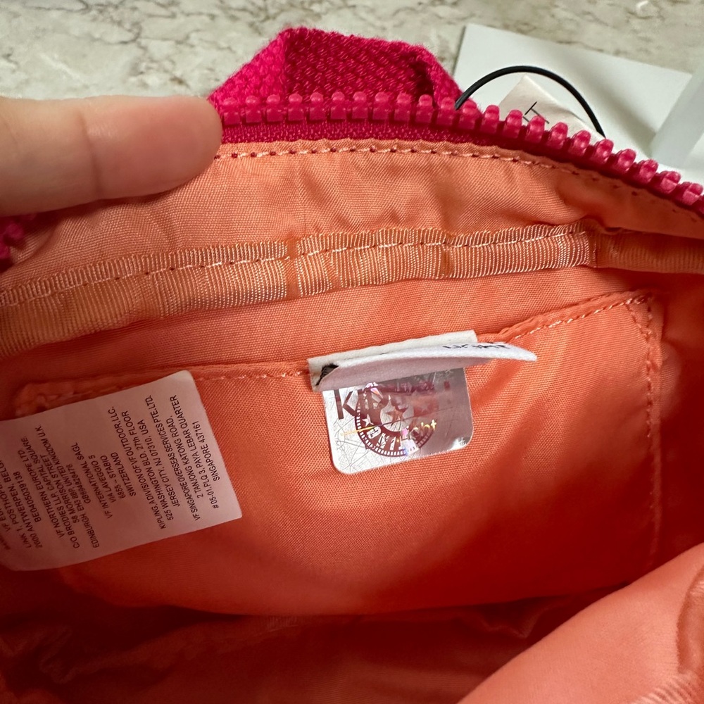 Kipling Alys Waistpack or Belt Bag in Confetti Pink Color, New with Tag - Picture 10 of 11